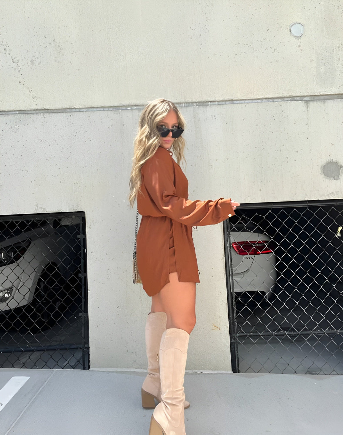 Trendy Satin Jumpsuit