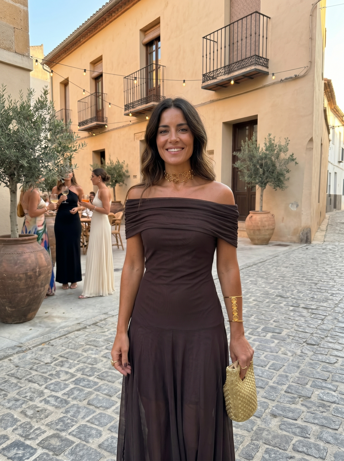 ELVENA™ | One-Shoulder Print Maxi Dress