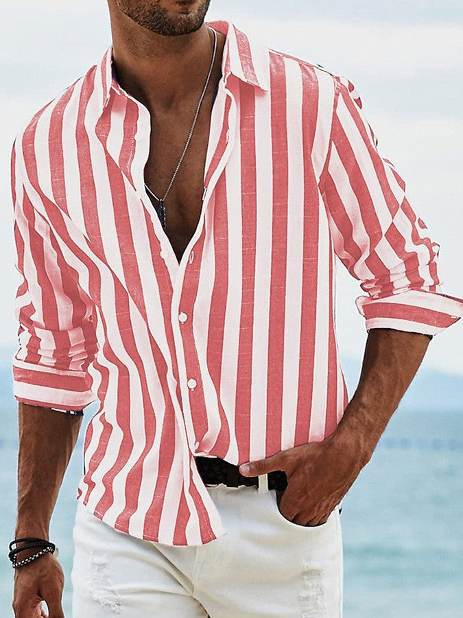 Zack | High-Quality Striped Shirt