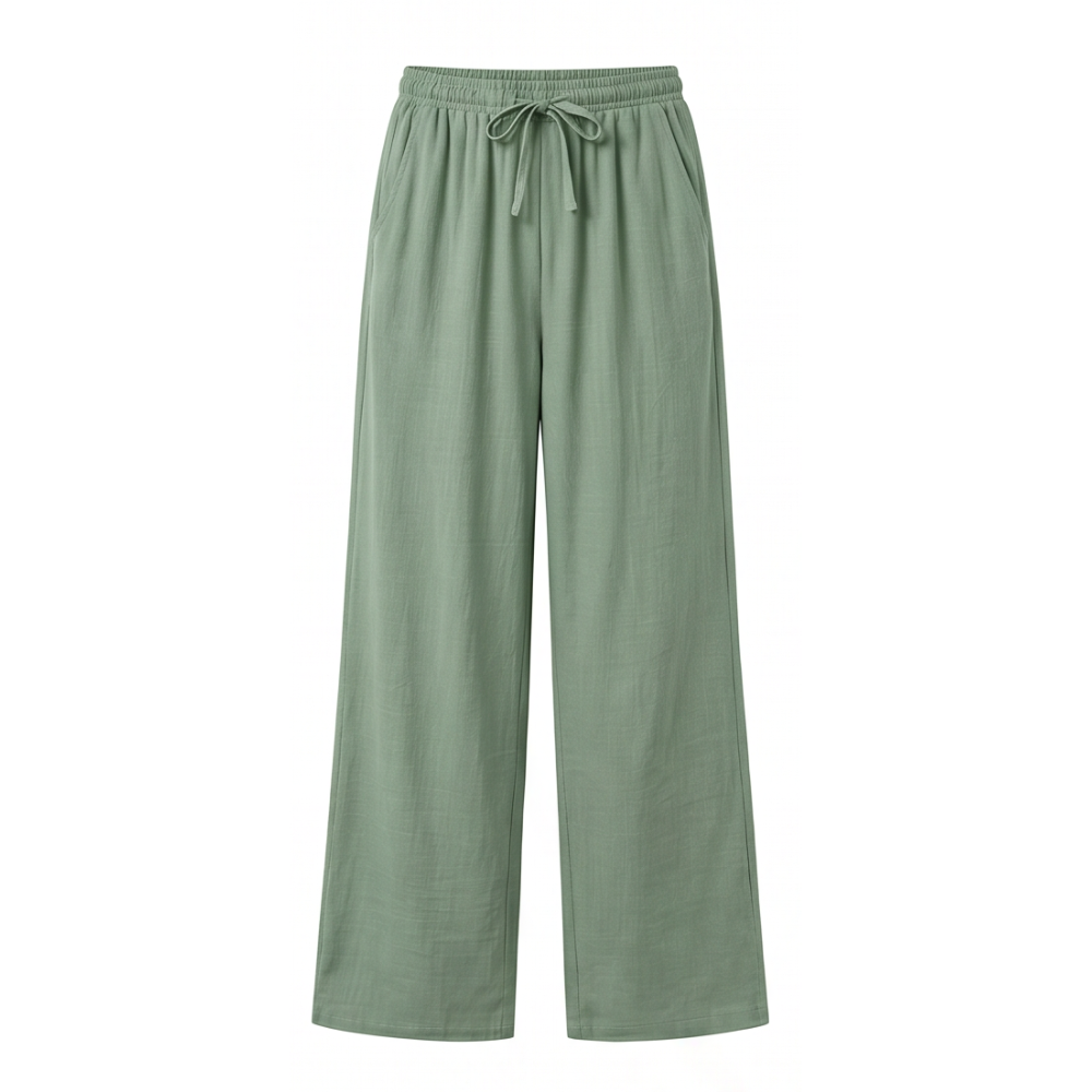 Linavia – Breezy Wide-Leg Pants with Pockets