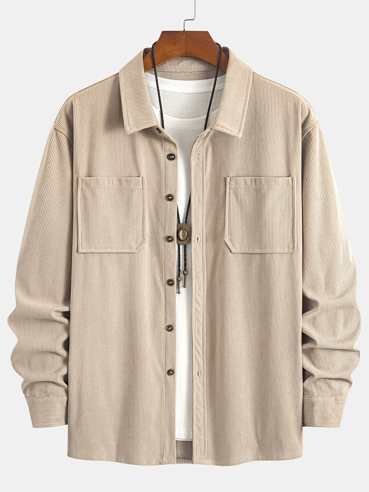 Bryce | Textured Ribbed Outer Shirt