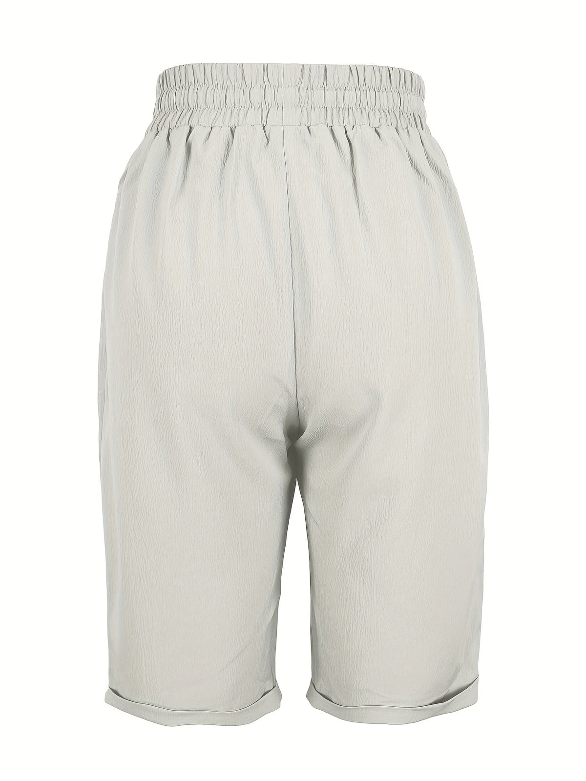 Relaxed Fit Capri Pants