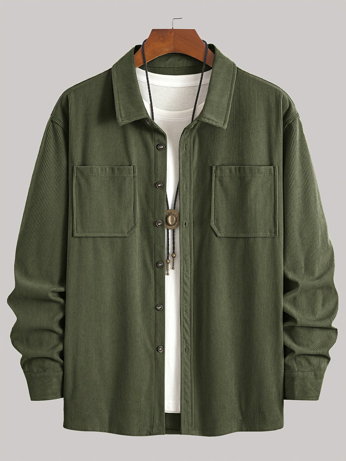 Bryce | Textured Ribbed Outer Shirt