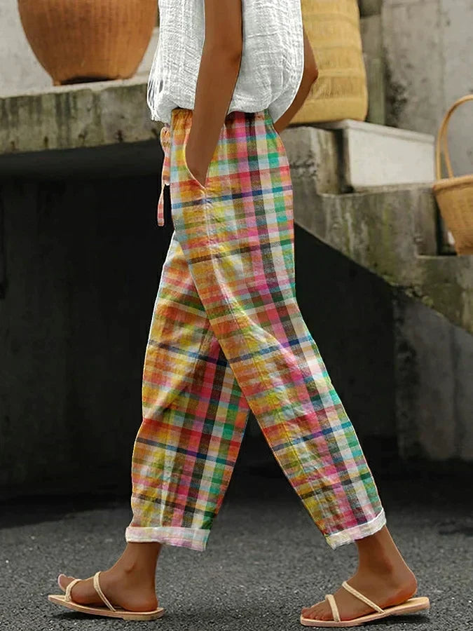 Comfortable Plaid Pants