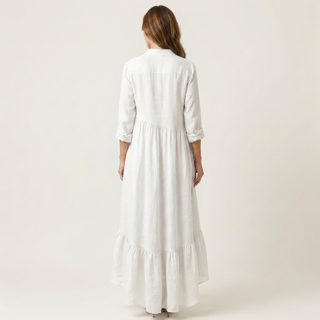 High Neck Maxi Dress