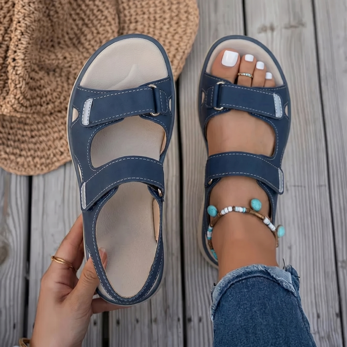 Noreen | Comfortable and Adjustable Sandals