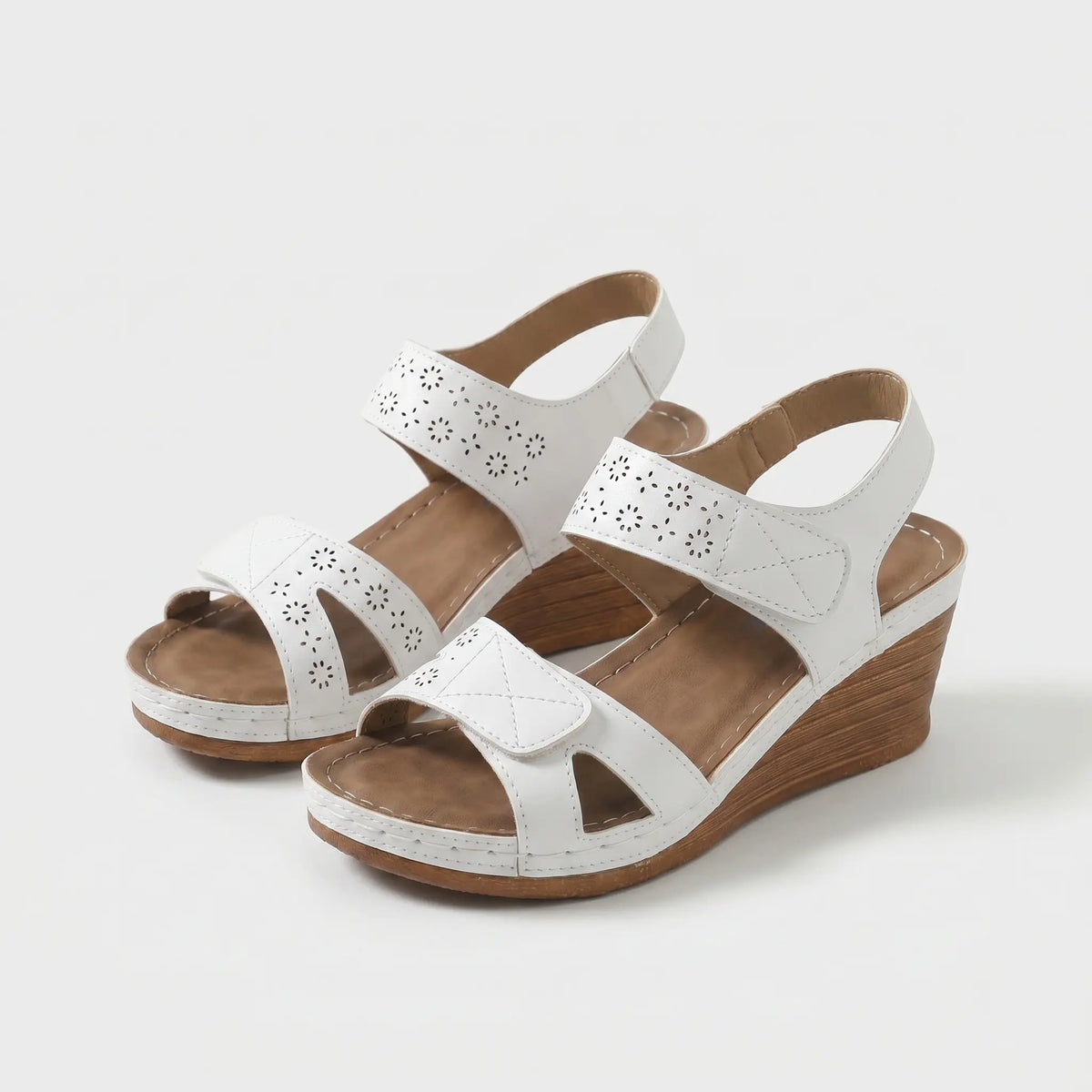 Prudy | Padded Wedge Heel Sandals