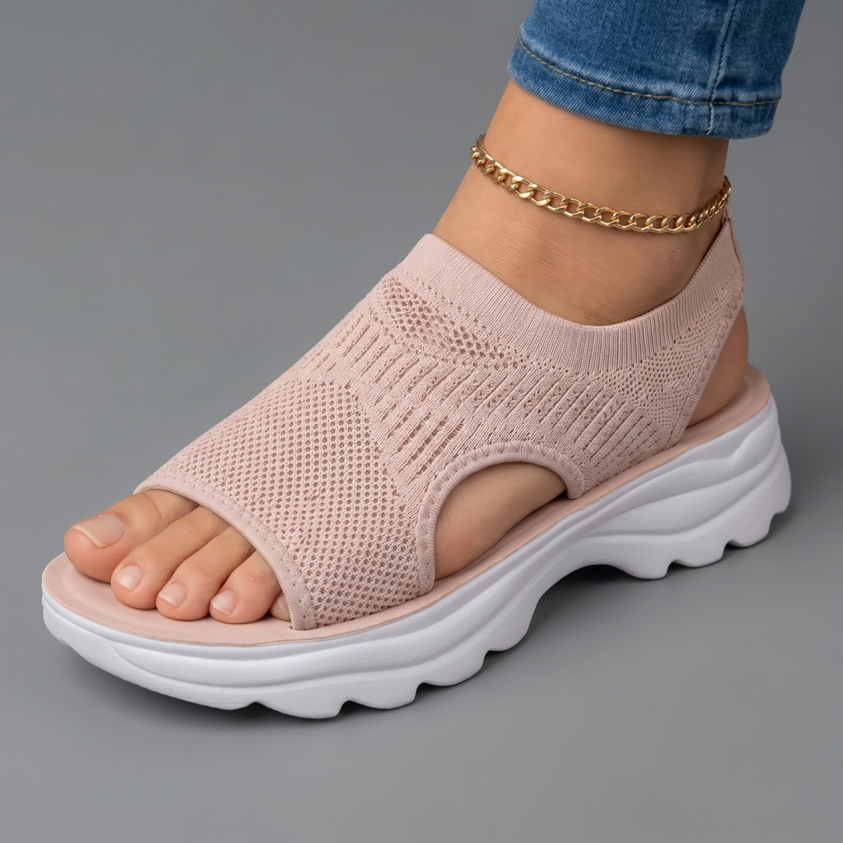 Brenna | Padded Slip-On Sandals