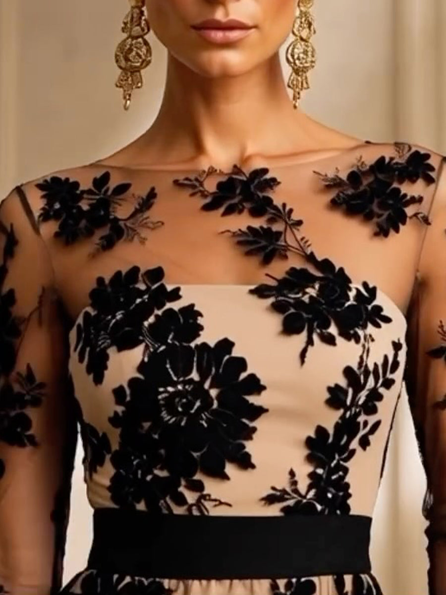 Darcy | Elegant Floral Lace Dress
