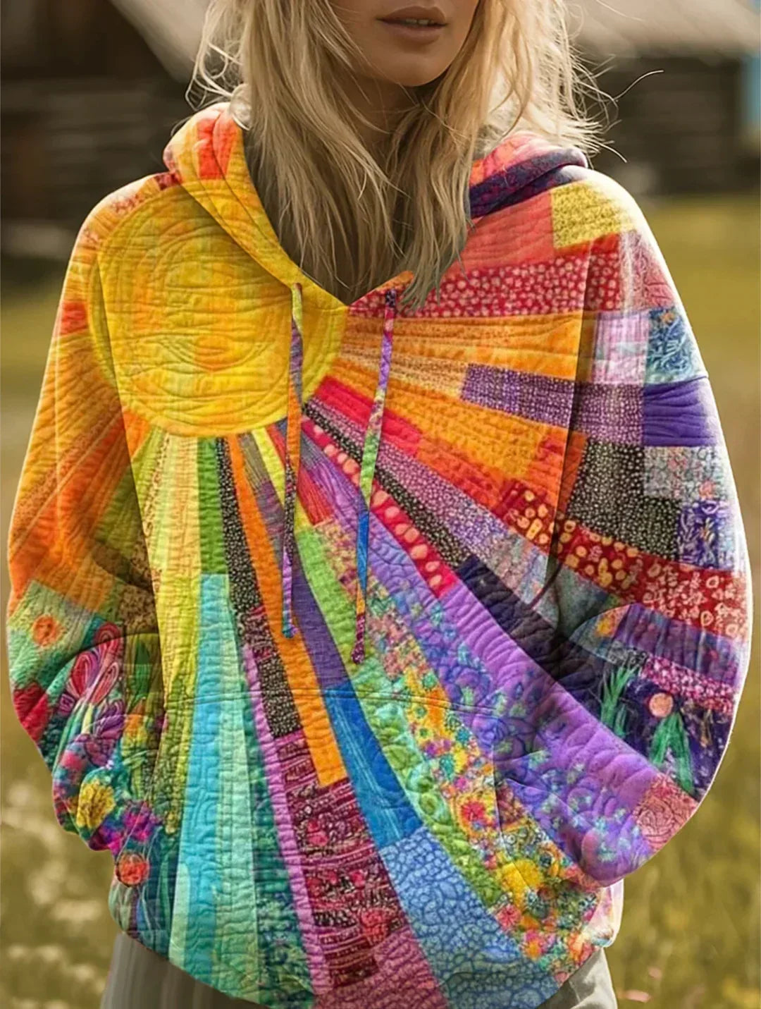Dawnella™ | Sweat Patchwork Bohemian