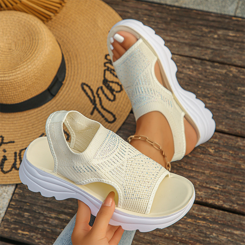 Brenna | Padded Slip-On Sandals