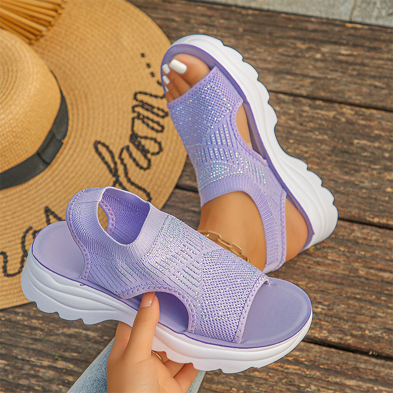 Brenna | Padded Slip-On Sandals