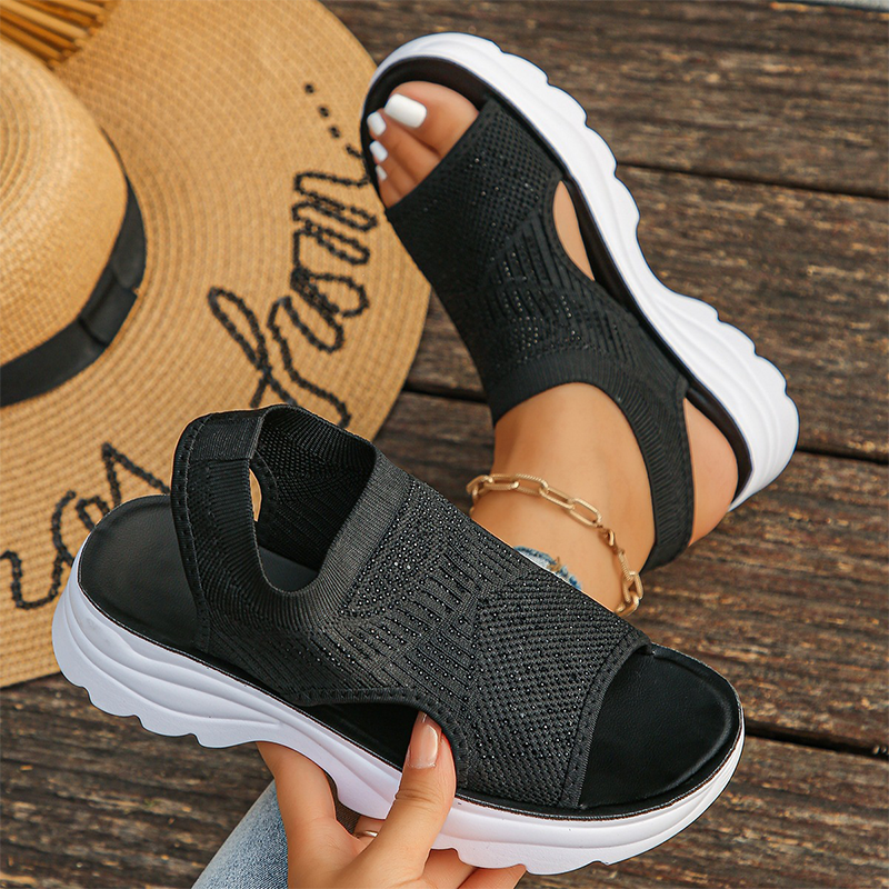 Brenna | Padded Slip-On Sandals