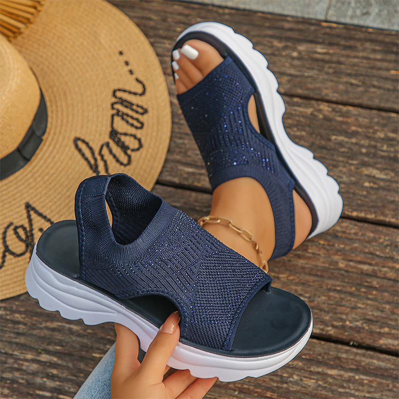 Brenna | Padded Slip-On Sandals