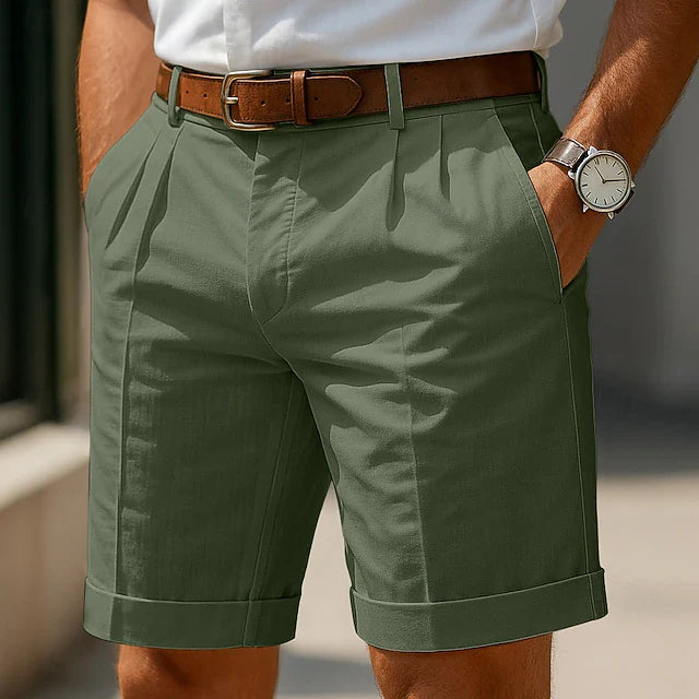 Summer Short Plissé Chinos