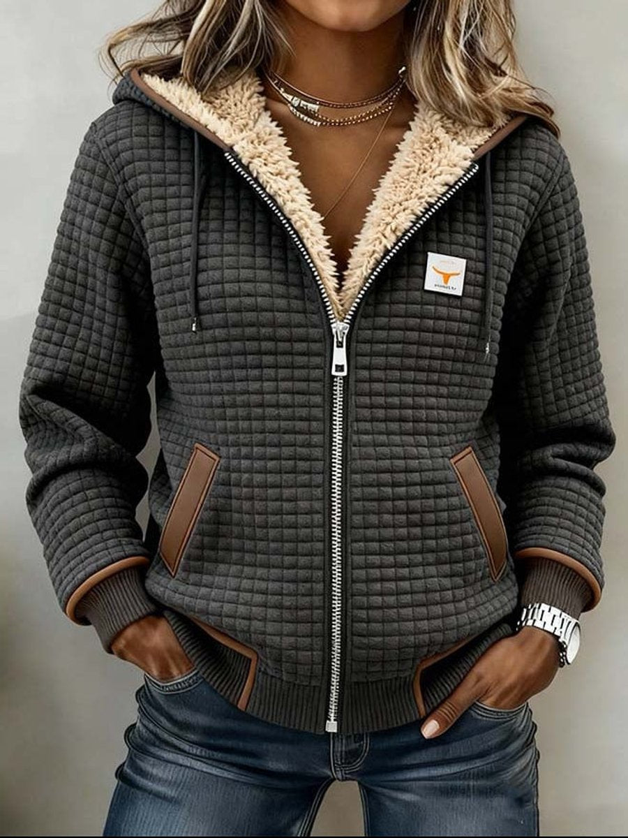 Silvana™ | Quilted Sherpa Jacket