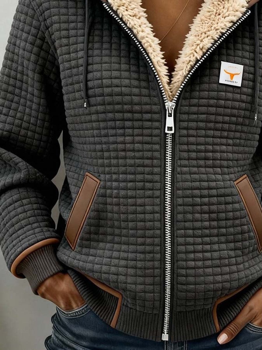Silvana™ | Quilted Sherpa Jacket