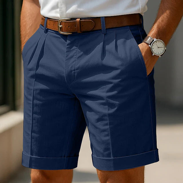 Summer Short Plissé Chinos